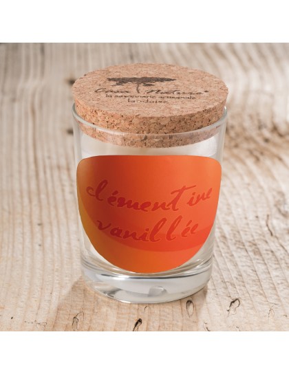 bougie tradition clémentine vanillée