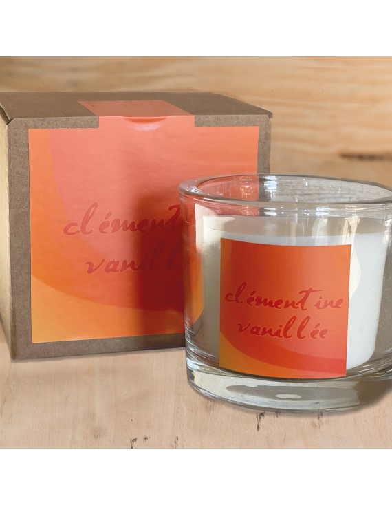 bougie luxe Clémentine Vanillée