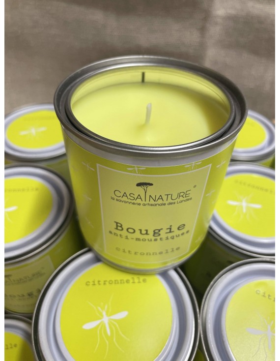 bougie à la citronnelle