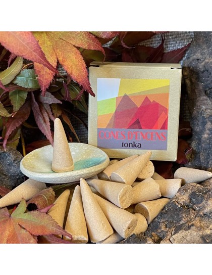 support encens en céramique