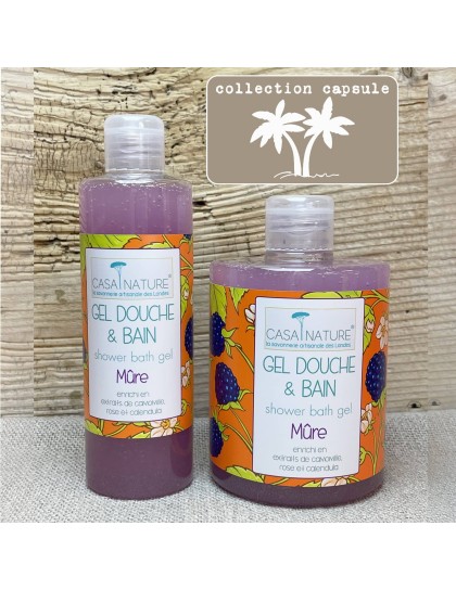 gel bain douche mûre