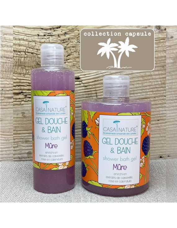 gel bain douche mûre