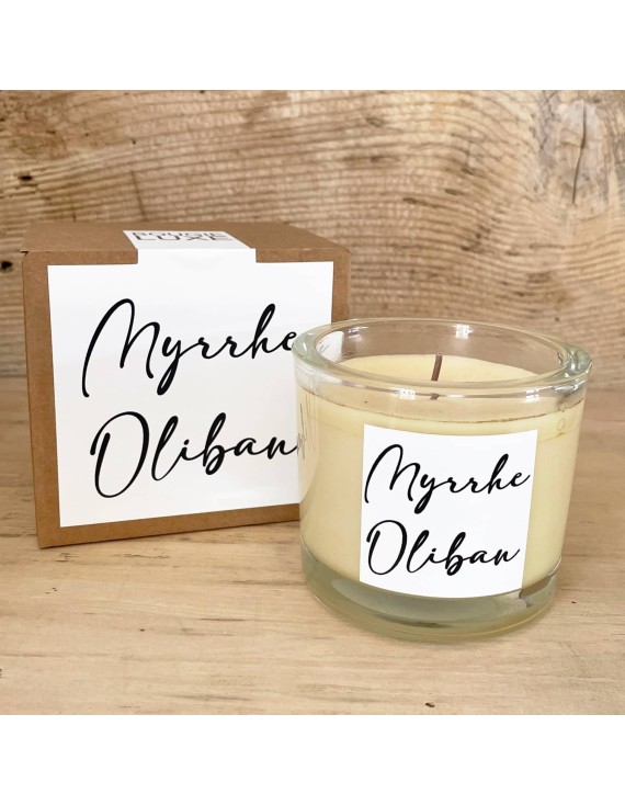 bougie luxe Myrrhe Oliban