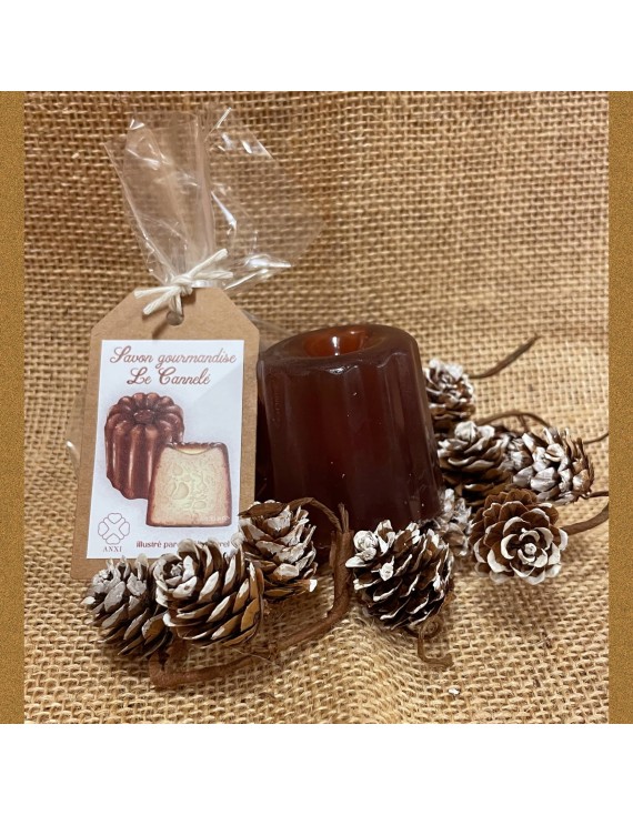Le fameux savon "cannelé"