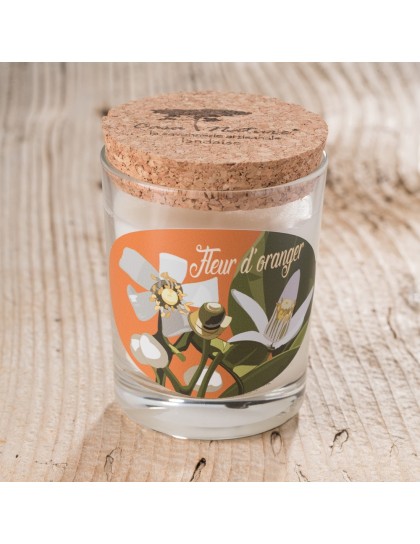 bougie tradition fleur d'oranger