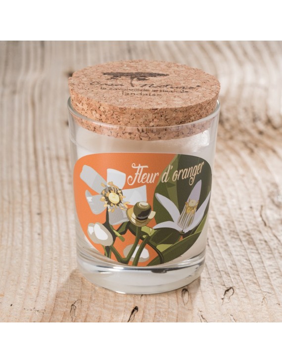 bougie tradition fleur d'oranger