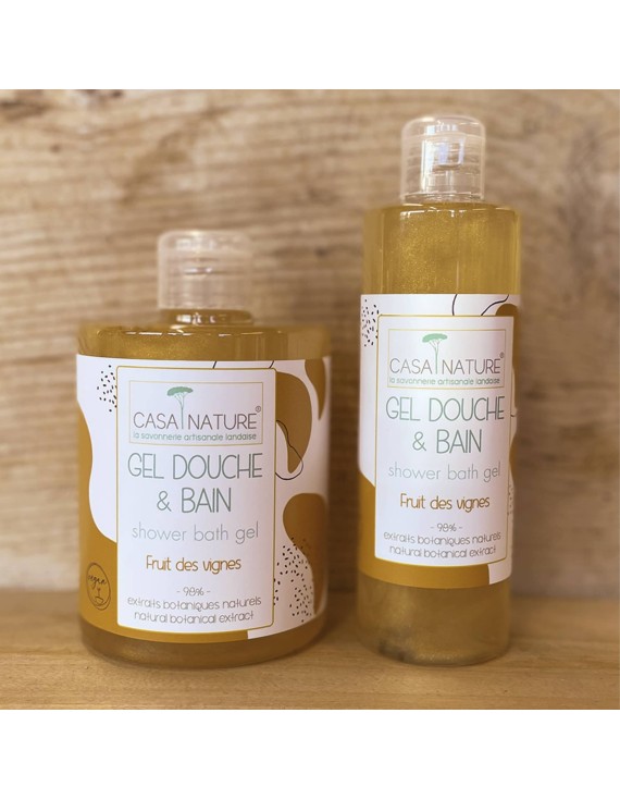 gel bain douche fruit des vignes