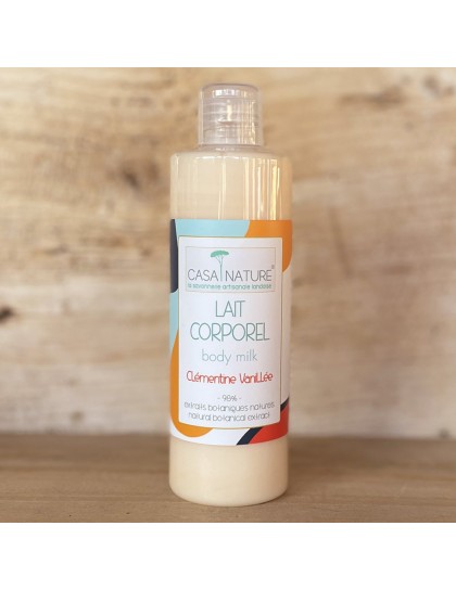 lait corporel clémentine vanillée