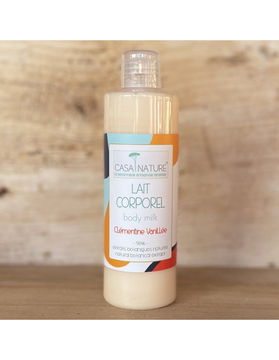 lait corporel clémentine vanillée