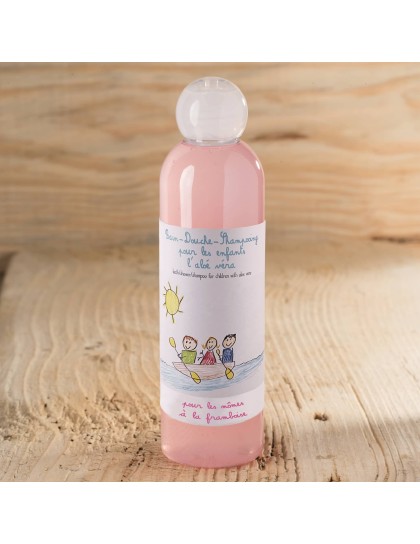 gel bain douche/shampoing "Pour les Mômes" framboise