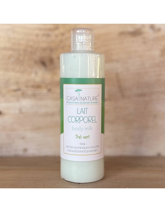 lait corporel thé vert