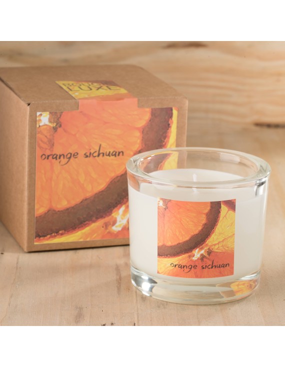 bougie luxe Orange sichuan